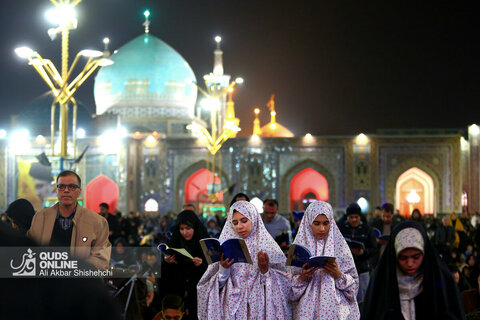 لیالی قدر؛ شب بیست و یکم ماه مبارک رمضان - حرم مطهر رضوی