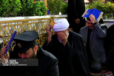 لیالی قدر؛ شب بیست و یکم ماه مبارک رمضان - حرم مطهر رضوی