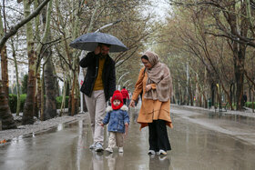 ادامه بارش‌های رگبار بهاری در مشهد
