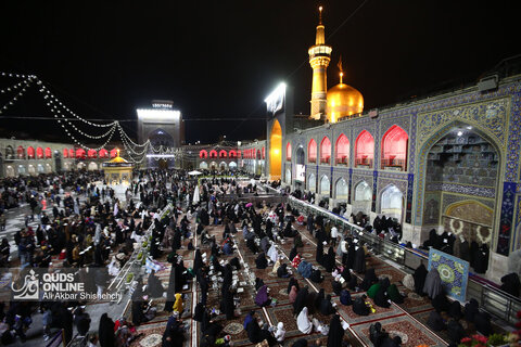 لیالی قدر؛ شب بیست و سوم ماه مبارک رمضان - حرم مطهر رضوی