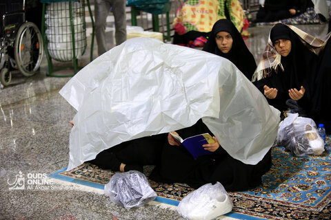 لیالی قدر؛ شب بیست و سوم ماه مبارک رمضان - حرم مطهر رضوی