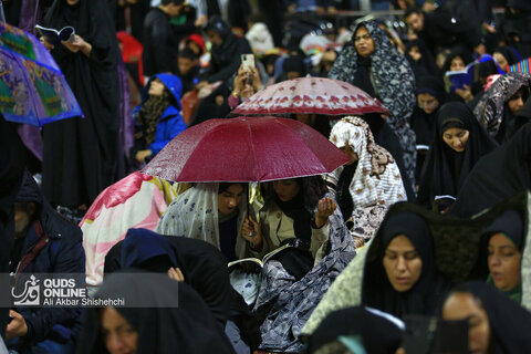 لیالی قدر؛ شب بیست و سوم ماه مبارک رمضان - حرم مطهر رضوی