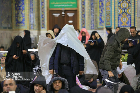 لیالی قدر؛ شب بیست و سوم ماه مبارک رمضان - حرم مطهر رضوی