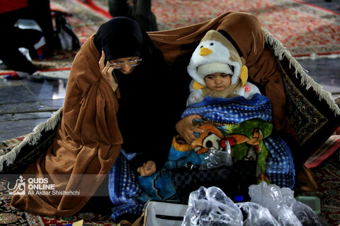 لیالی قدر؛ شب بیست و سوم ماه مبارک رمضان - حرم مطهر رضوی