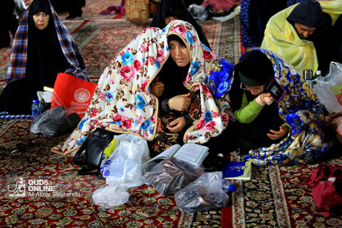لیالی قدر؛ شب بیست و سوم ماه مبارک رمضان - حرم مطهر رضوی