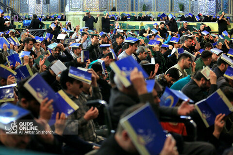 لیالی قدر؛ شب بیست و سوم ماه مبارک رمضان - حرم مطهر رضوی