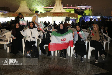 پخش زنده دیدار مقدماتی جام جهانی در بزرگترین صفحه نمایش کشور