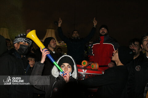 پخش زنده دیدار مقدماتی جام جهانی در بزرگترین صفحه نمایش کشور