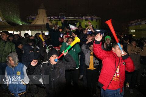 پخش زنده دیدار مقدماتی جام جهانی در بزرگترین صفحه نمایش کشور