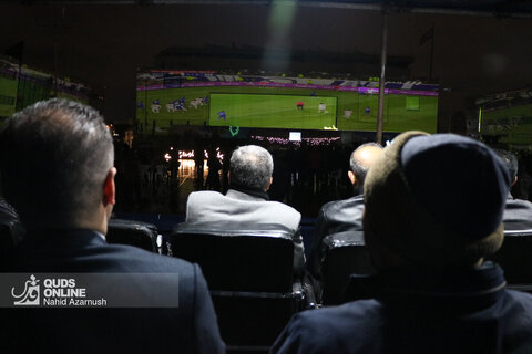 پخش زنده دیدار مقدماتی جام جهانی در بزرگترین صفحه نمایش کشور