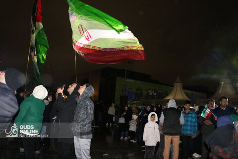 پخش زنده دیدار مقدماتی جام جهانی در بزرگترین صفحه نمایش کشور