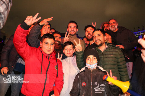 پخش زنده دیدار مقدماتی جام جهانی در بزرگترین صفحه نمایش کشور