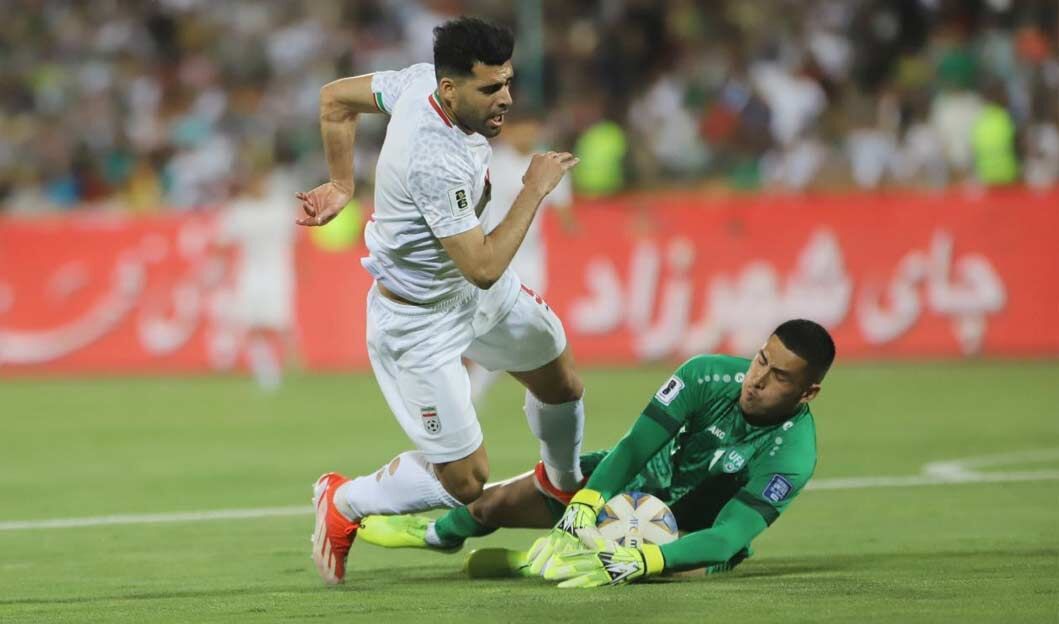 طارمی بهترین بازیکن دیدار ایران و ازبکستان شد