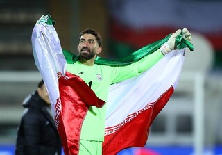 پست کنایه‌آمیز بیرانوند پس از شعارهای تند در آزادی