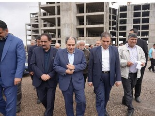 بازدید معاون وزیر بهداشت از پروژه بیمارستان پیامبر اعظم(ع) مشهد