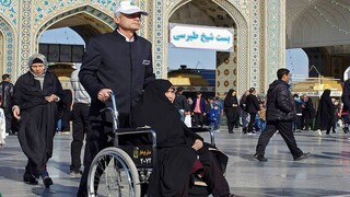 ۵۱ نفر از یاوران رضوی یزد به خادم‌یار ارتقا یافتند