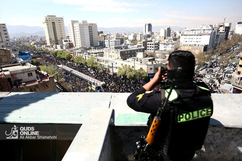 راهپیمایی روز جهانی قدس در مشهد