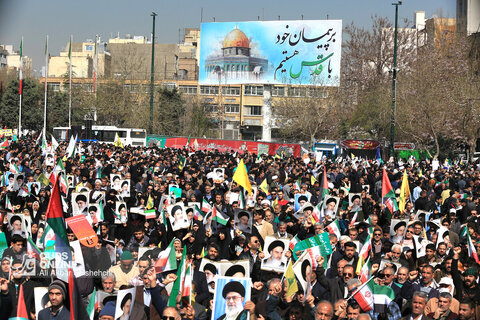 راهپیمایی روز جهانی قدس در مشهد