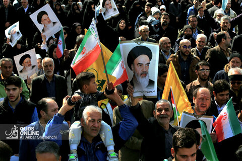 راهپیمایی روز جهانی قدس در مشهد