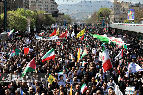 راهپیمایی روز جهانی قدس در مشهد