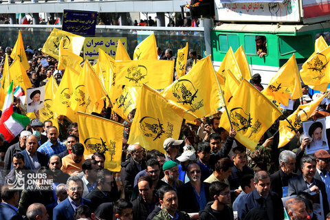 راهپیمایی روز جهانی قدس در مشهد