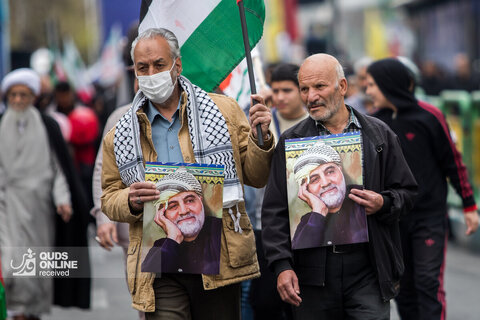 راهپیمایی روز جهانی قدس در تهران