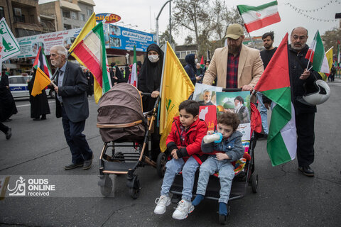 راهپیمایی روز جهانی قدس در تهران