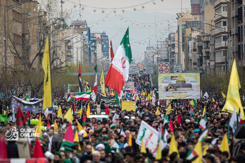 راهپیمایی روز جهانی قدس در تهران