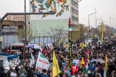 راهپیمایی روز جهانی قدس در تهران