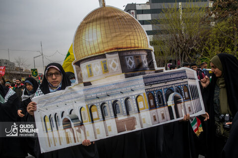 راهپیمایی روز جهانی قدس در تهران