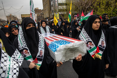 راهپیمایی روز جهانی قدس در تهران
