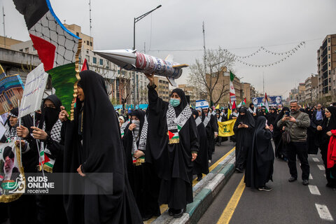 راهپیمایی روز جهانی قدس در تهران