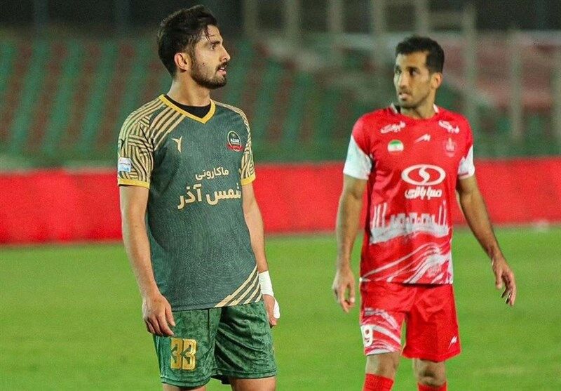 تساوی شمس آذر و پرسپولیس در پایان نیمه نخست