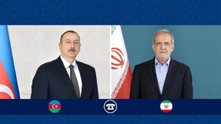 گفت و گوی عیدانه روسای جمهور ایران و آذربایجان