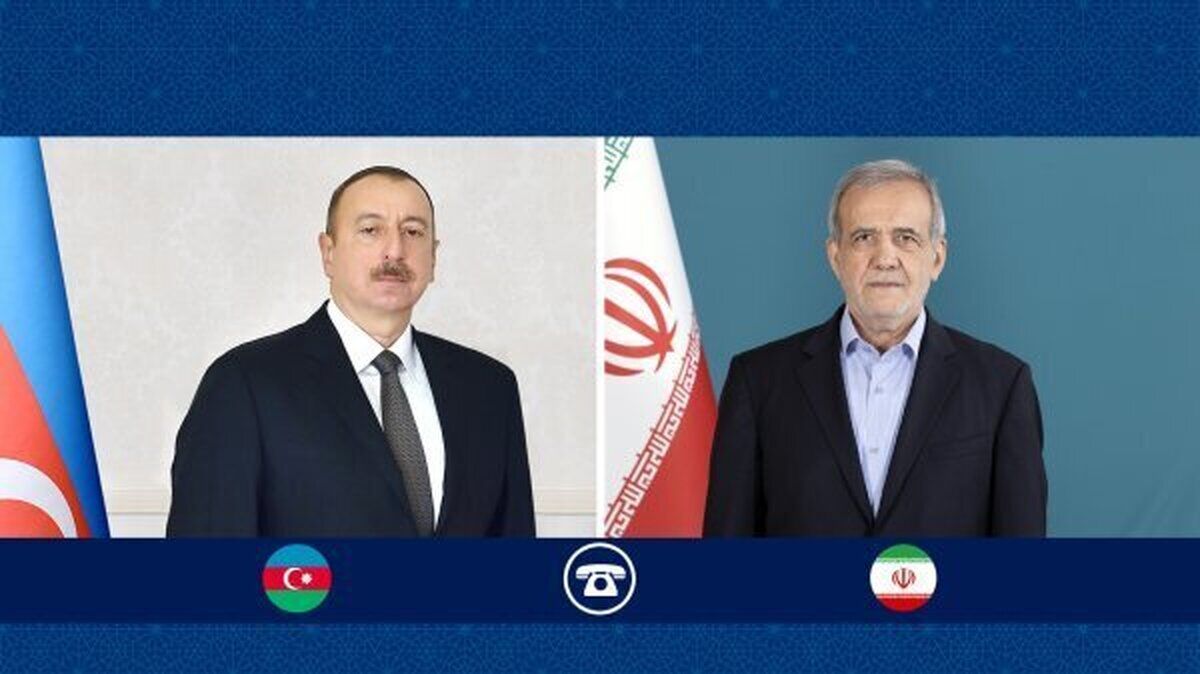 گفت و گوی عیدانه روسای جمهور ایران و آذربایجان