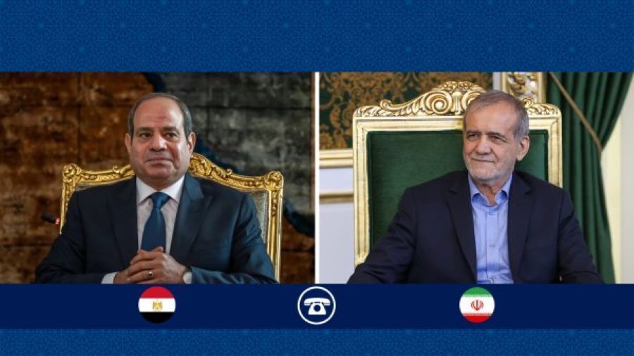پزشکیان در گفت‌وگو با السیسی: امیدوارم با وحدت و انسجام بیشتر موضعی موثرتر در برابر ظلم داشته باشیم