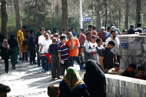 روز طبیعت در پارک وکیل‌آباد مشهد