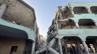 حمله هوایی رژیم صهیونیستی به مدرسه‌ای در غزه با بیش از ۱۰۰ شهید و زخمی