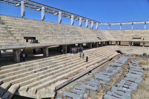 بازدید احمد دنیامالی از پروژههای نیمهتمام ورزشی خراسان شمالی
