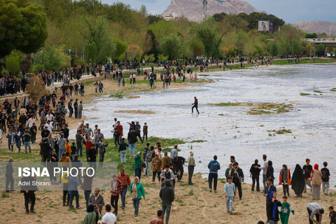 بازگشایی موقت زاینده‌رود - اصفهان