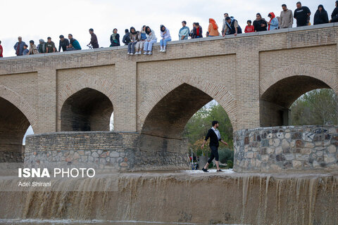 بازگشایی موقت زاینده‌رود - اصفهان