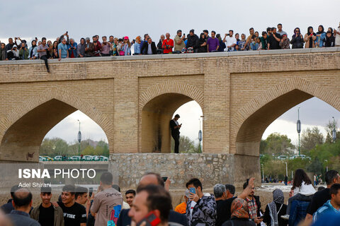 بازگشایی موقت زاینده‌رود - اصفهان