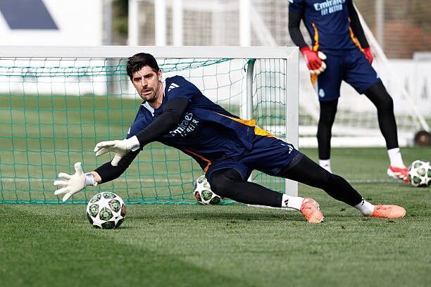 خبر خوب برای رئال در آستانه دیدار با آرسنال؛ کورتوا امیدها را زنده کرد