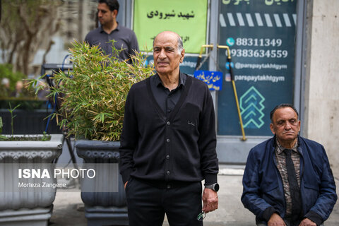 مراسم تشییع «فرامرز ظلی» پیشکسوت فوتبال