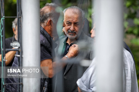 مراسم تشییع «فرامرز ظلی» پیشکسوت فوتبال