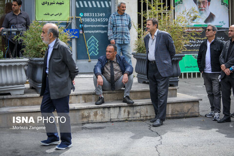 مراسم تشییع «فرامرز ظلی» پیشکسوت فوتبال