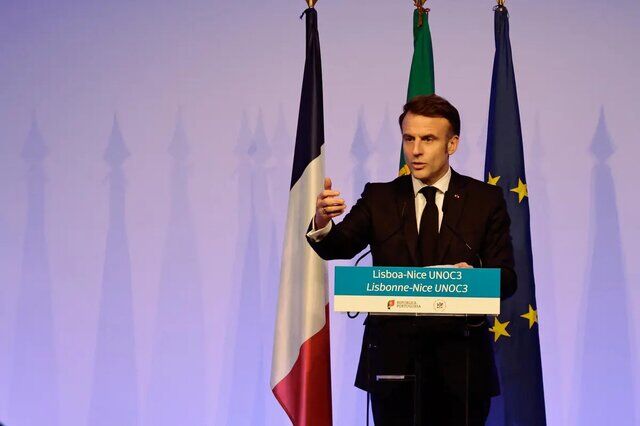 خط و نشان ماکرون برای روسیه
