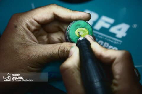 آیین حکاکی دعای شرف‌ الشمس