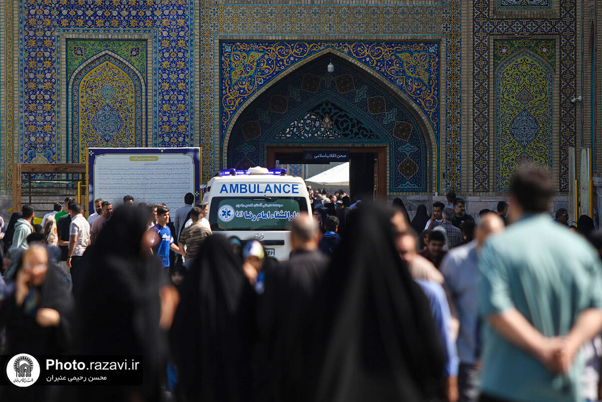 بسیج خادمان حریم بهشت در خدمت به زائران بهاری