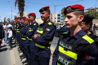 سرکوب تظاهرات ضد صهیونیستی در اردن